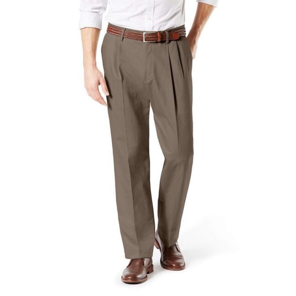Dockers Classic Fit Crease Pants Slacks - Picture 1 of 5
